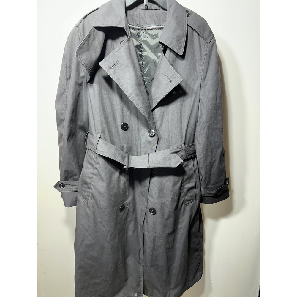 US Army DSCP All Weather Trench Coat with Liner - 40R